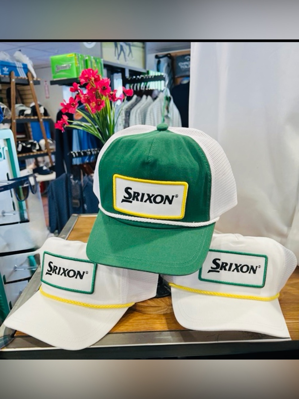 NEW 2025 Srixon Limited Edition Masters White/Green/White #Soldouteverywhere